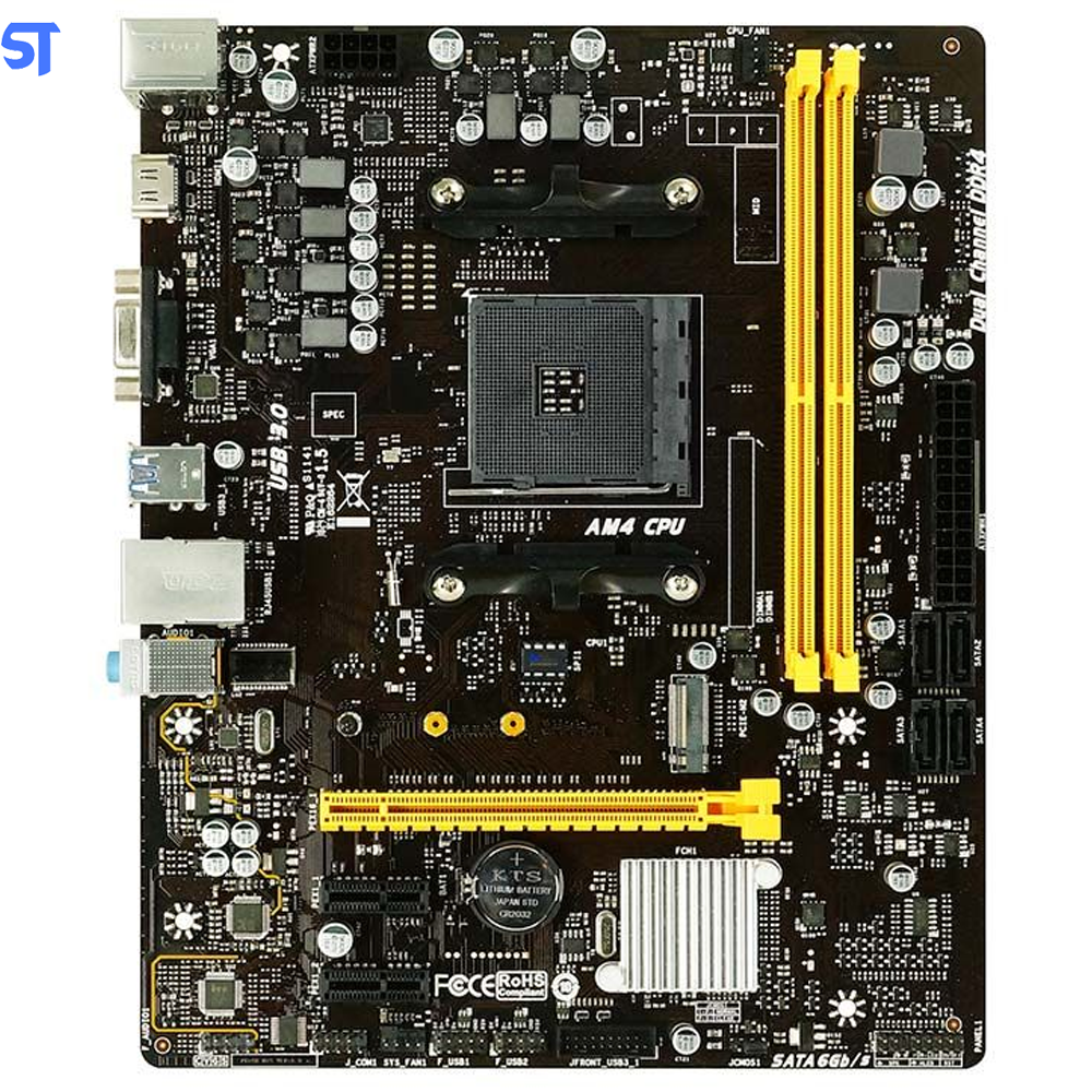 Kit Upgrade para Gamer AMD Ryzen 5 4600G + Placa Mãe B450 + 8GB DDR4 Evo Potenza