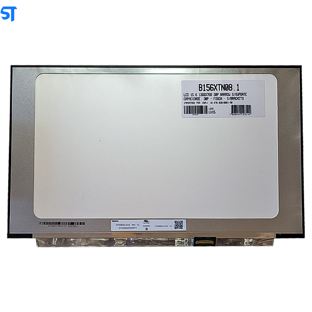 Tela Para Notebook LCD 15.6 HD (1366 x 768px) 30 Pinos