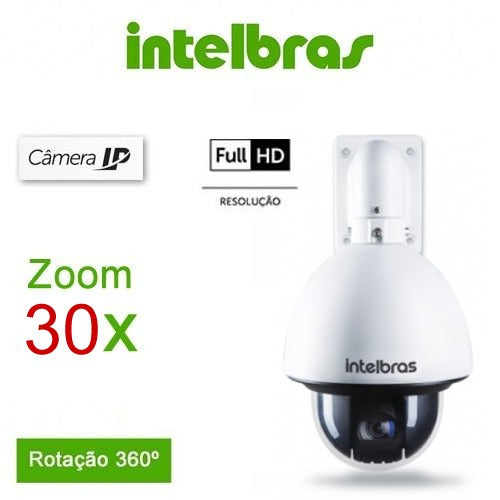 Câmera Speed Dome IP VIP 5230 SD Zoom 30x Alimentação PoE+