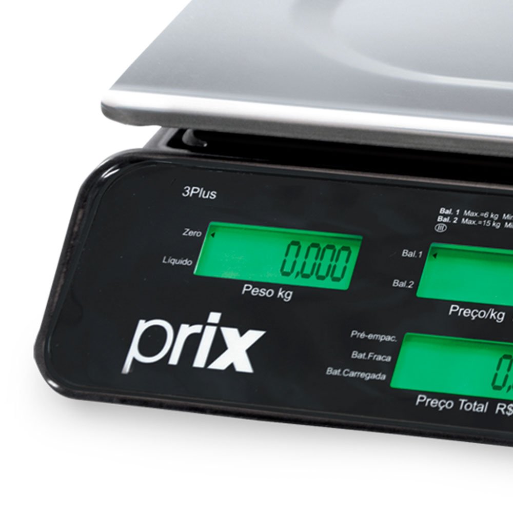 Balança Computadora 30kg Prix 3 Plus para Varejo - TOLEDO-P300002
