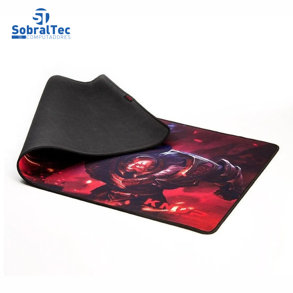 Mouse Pad Gamer Máxima Precisão Borracha Natural 80x40 Knup KP-S09