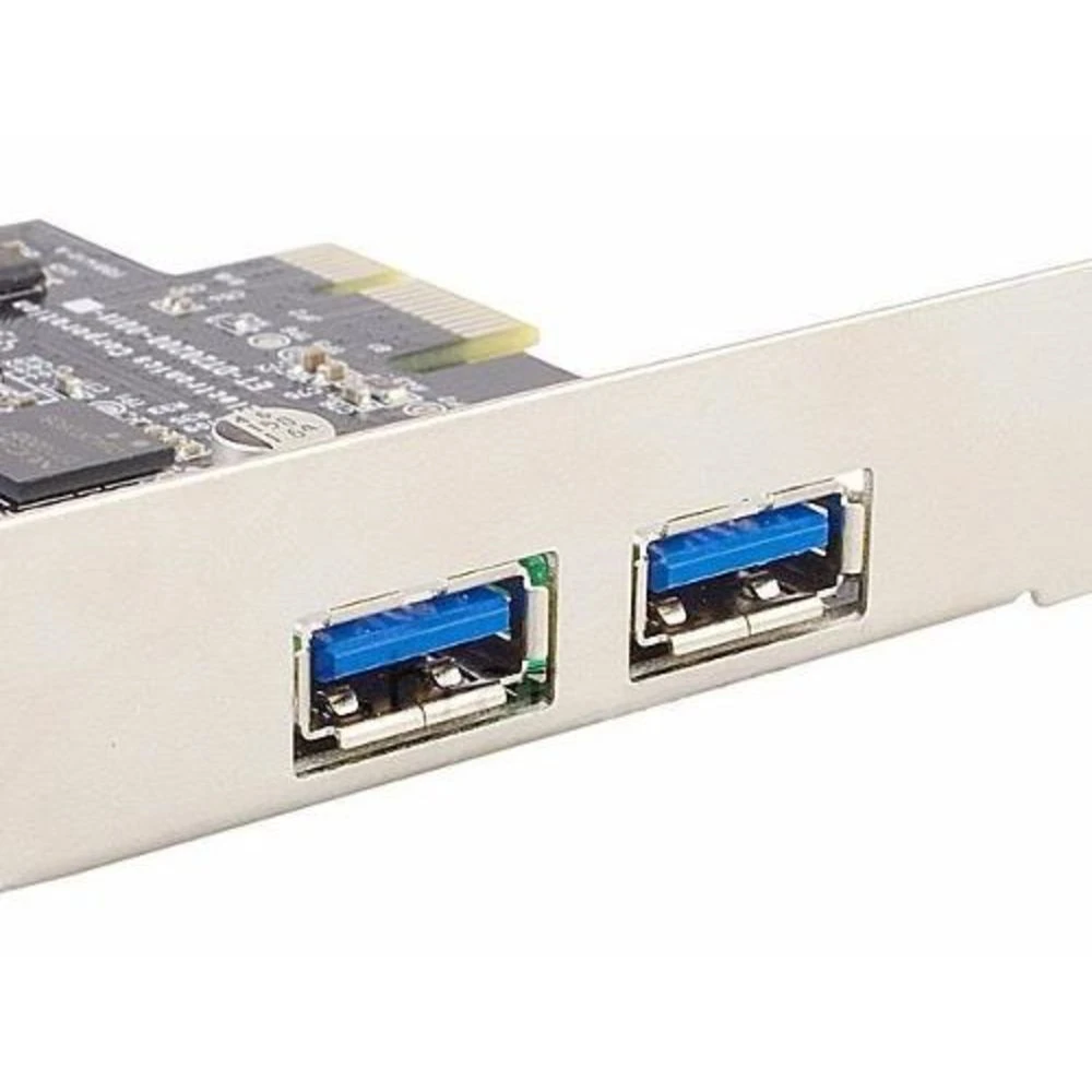 Placa PCI-E Com 2 Portas Usb 3.0 Plug And Play Transferência 5Gb/s Knup KP-T106