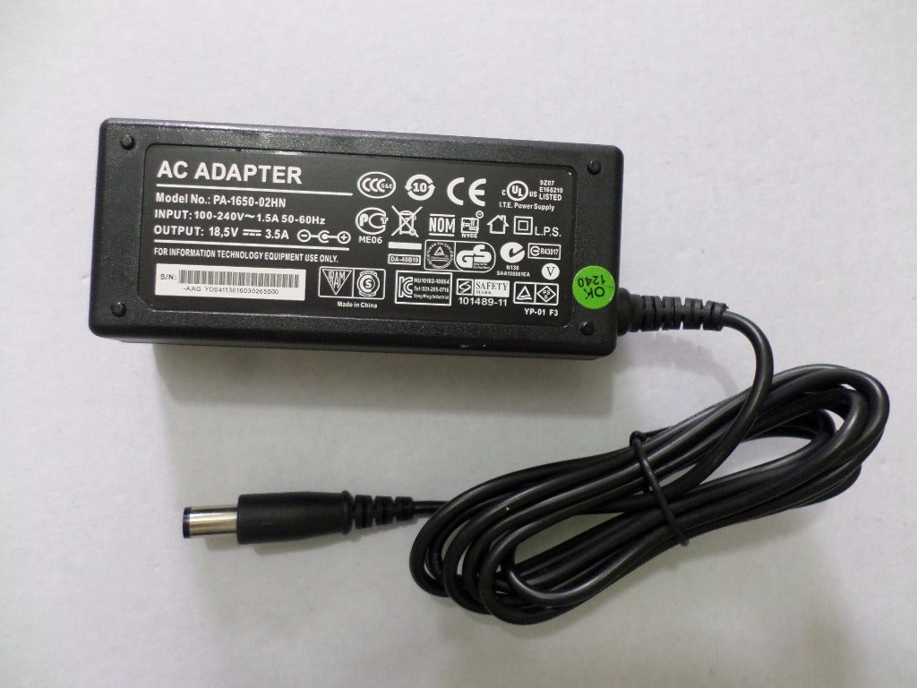 Fonte Notebook Hp 18,5v 3,5a Pa 1650 02h Original