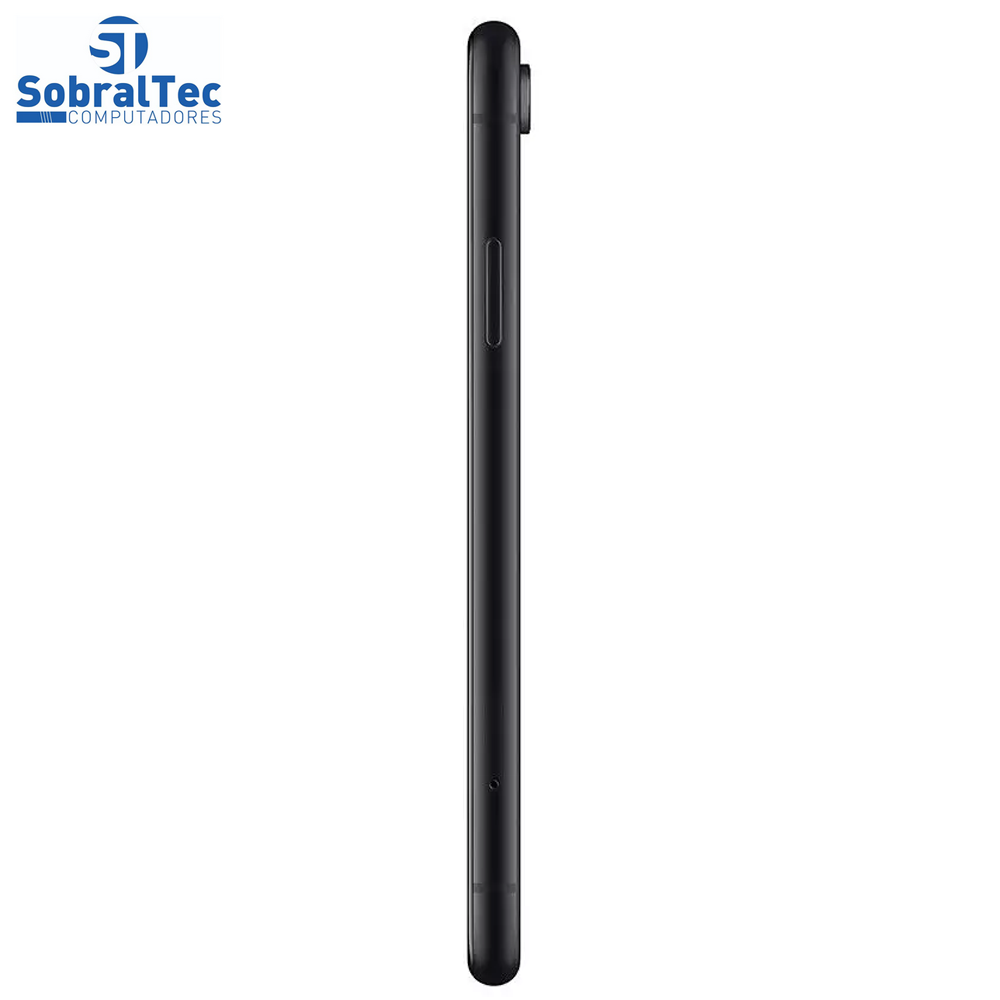 iPhone XR Apple 64GB Preto Tela Liquid Retina HD de 6.1”, iOS, Câmera Traseira 12MP MH6M3BR/A