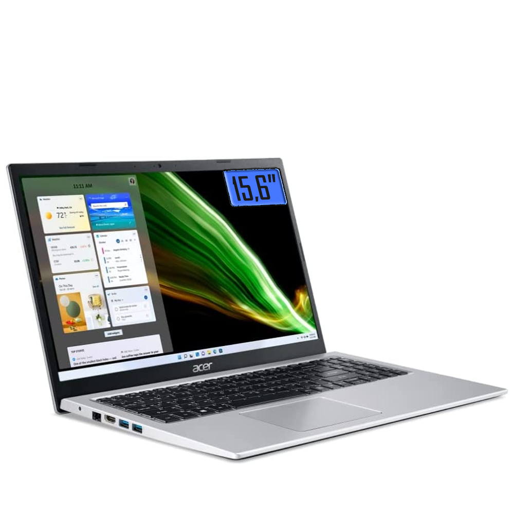 Notebook Acer Aspire A315-58-573P, Core i5 1135G7, 8GB, 256GB SDD, (Intel Iris X Graphics) Windows 11. 15,6” LED FHD Pra