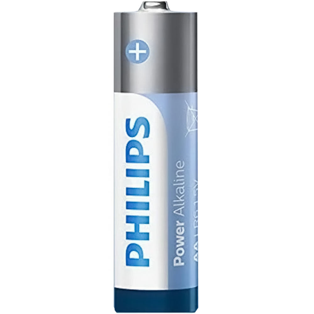 Pilha Alcalina Philips AA LR6p16b/59 Mignon 1,5V Longa Duração (unidade)