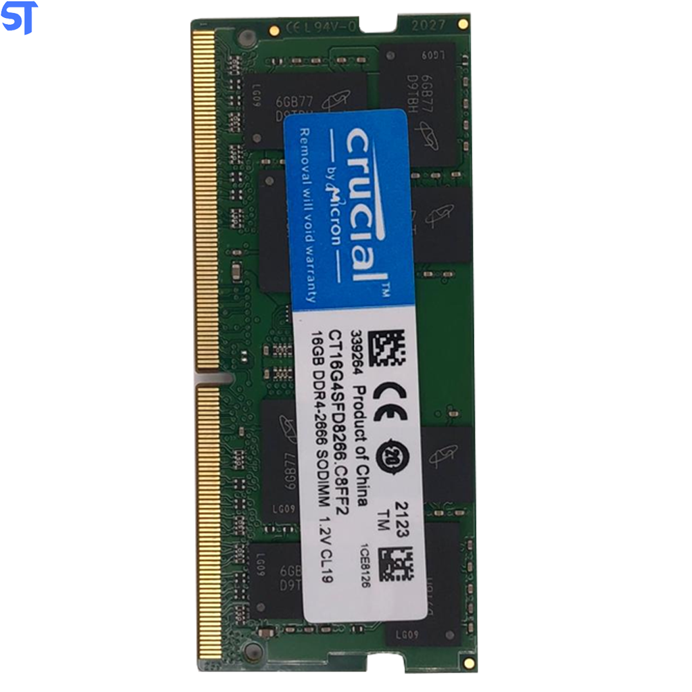 Memória Ram Notebook 16GB 2666Mhz DDR4 Crucial