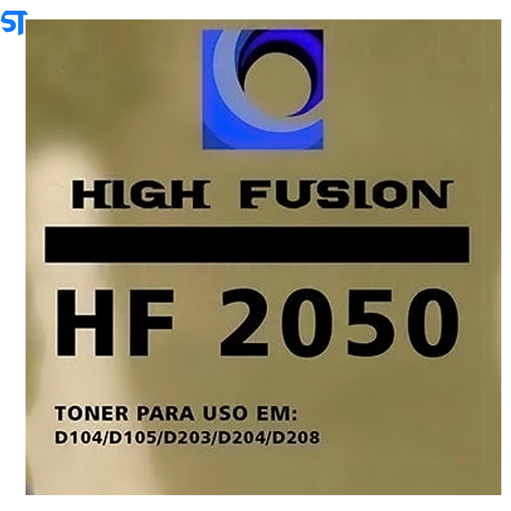 Refil Pó de Toner High Fision Universal HF-2050 - 1KG Para Samsung D103 / D104 / D105 / D203 / D204 / D208