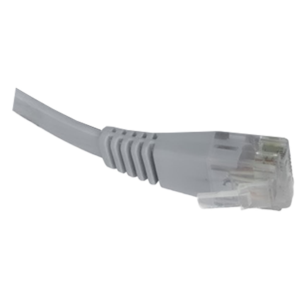 Patch Cord Flat Cable RJ45 Gigabit Flexível Cat6 3m Cinza