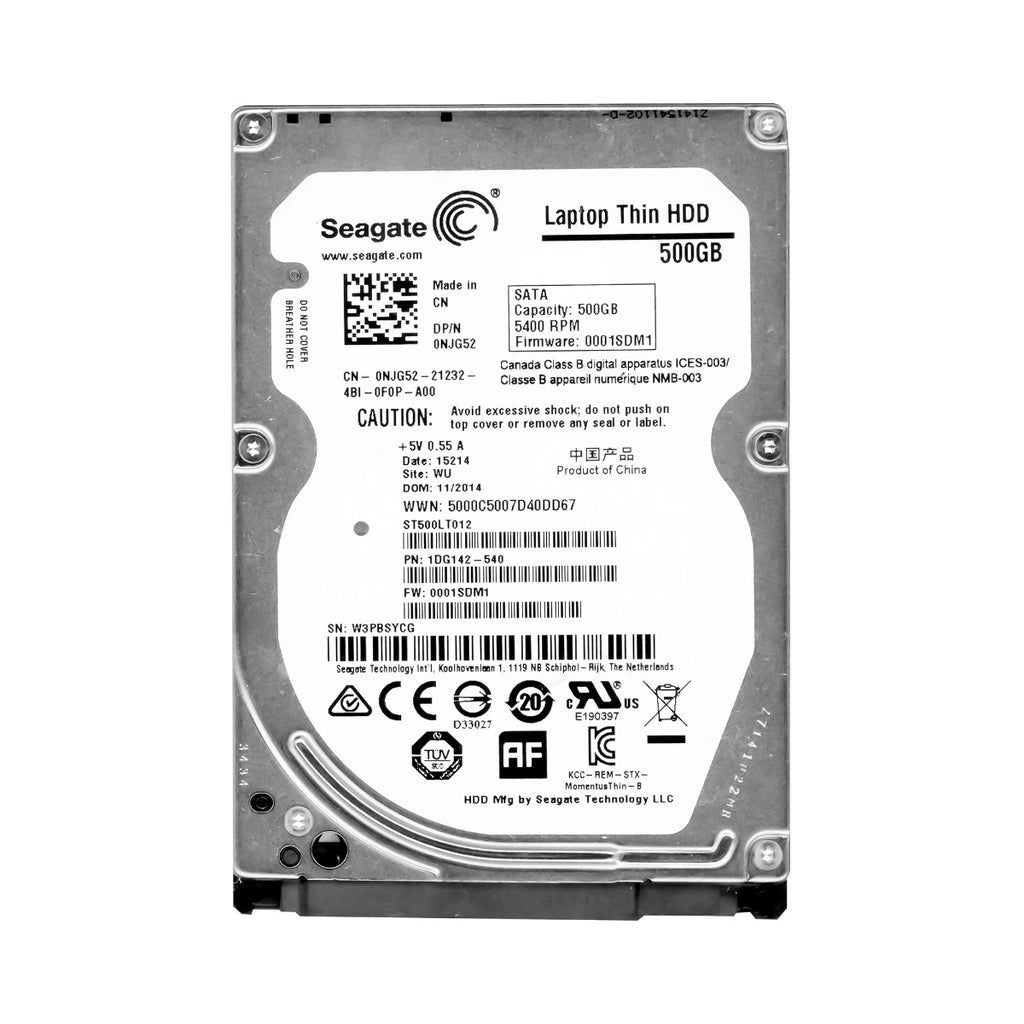 Hd Int. Notebook SATA3 500GB Seagate Pull ST500LT012