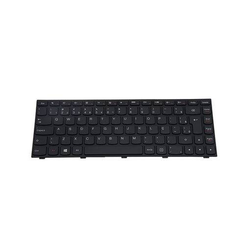 Teclado Notebook Ibm-Lenovo G480-Uk Pn Mb290-004- 25206644 | Preto ABNT2