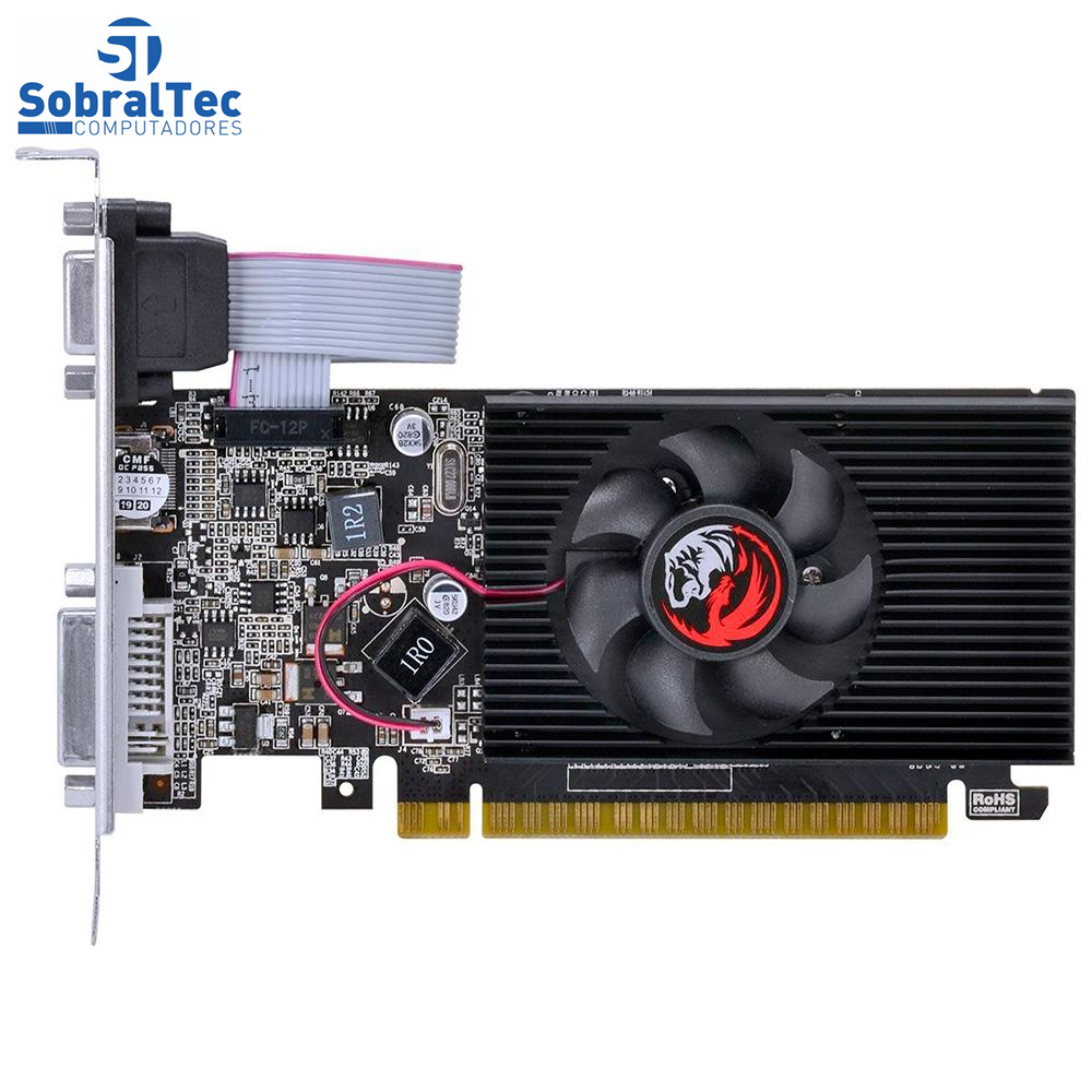 Placa de Vídeo PcYes G210 1GB / DDR3 - (PA210G6401D3LP)