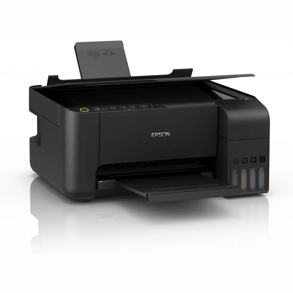 Impressora Multifuncional Epson EcoTank L3150 - Tanque de Tinta Wi-Fi Colorida USB