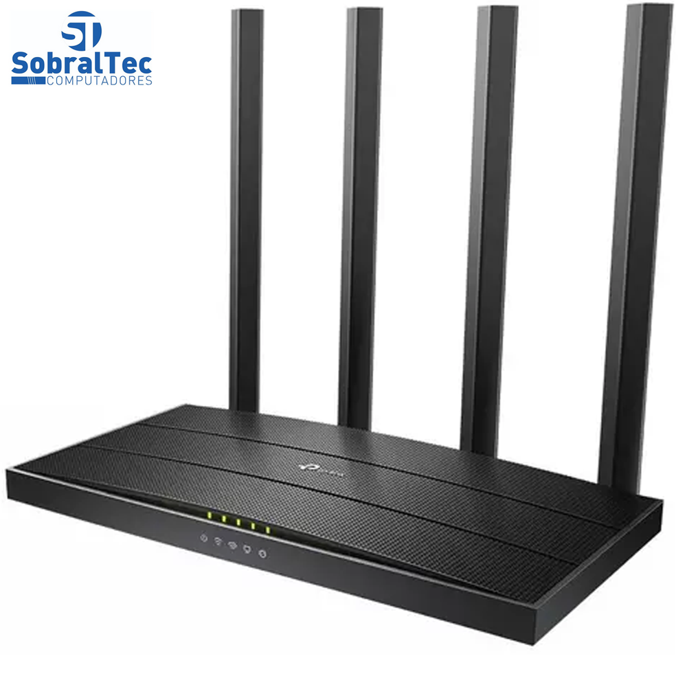 Roteador TP-Link Archer C80 Gigabit Wireless MU-MIMO AC1900 Dual Band BD 600MBPS Em 2.4GHZ + 1300 Em 5 GHz