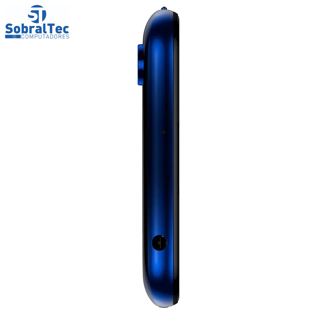 Smartphone Motorola One Fusion 128GB Azul Safira - 4GB RAM Tela 6,5” Câm. Quádrupla + Selfie 8MP