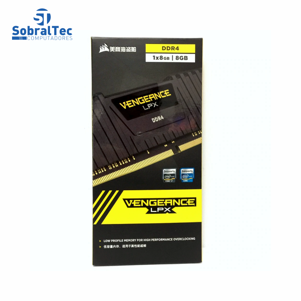 Memoria Ram Desktop Corsair Vengeance Lpx  8Gb Ddr4 2400MHz CM4X8GE2400C16K4 -CN