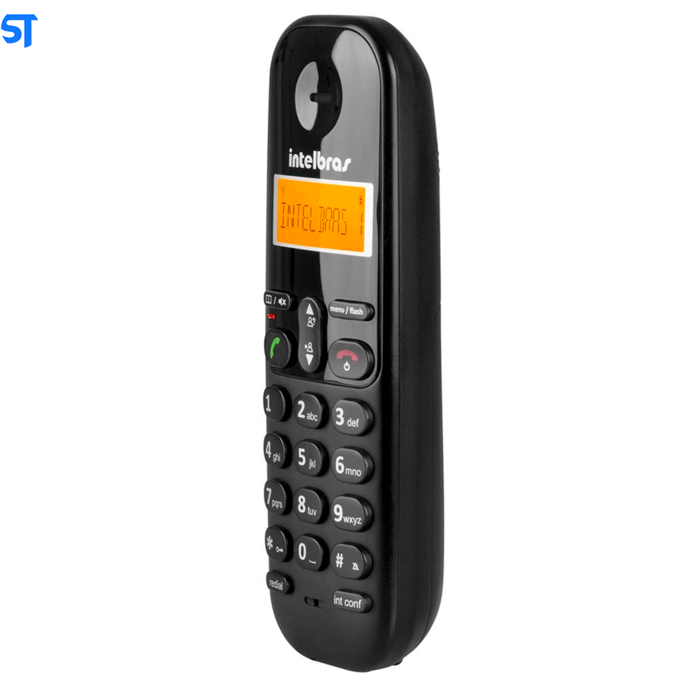 Telefone Sem fio Intelbras TS 3110 Preto