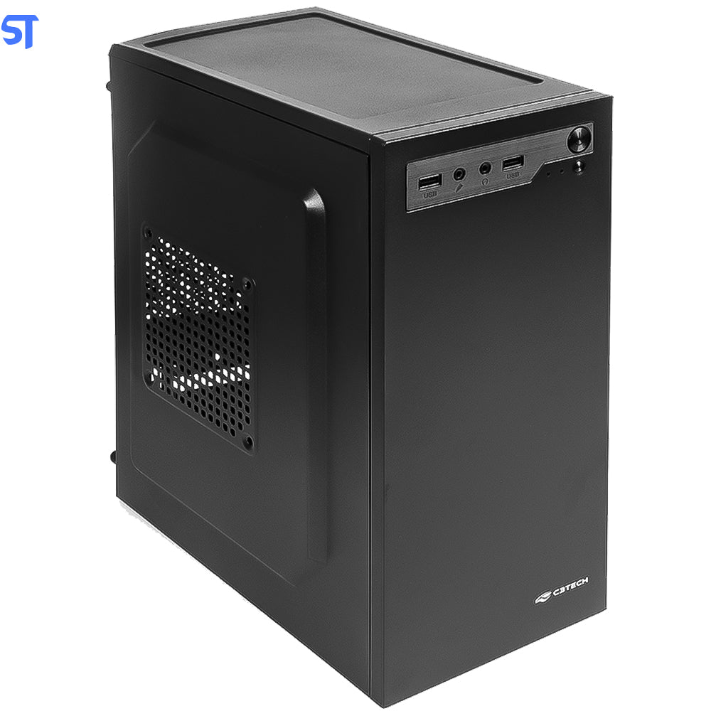 Computador Intel Core i7-3770 (3.4Ghz) - HD SSD 256GB - Memória Ram 16GB- ATX MT-27BK C3Plus- Windows 10 Pro