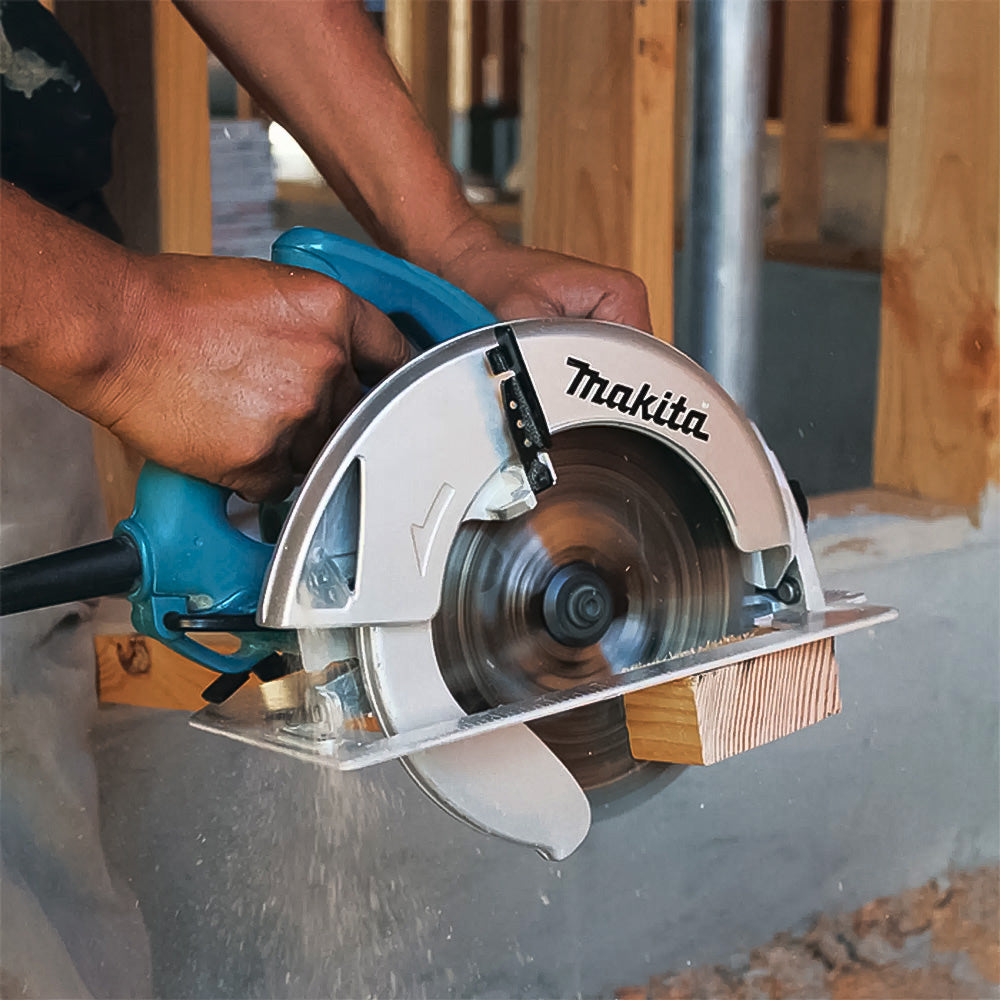 Serra Circular Elétrica Makita 5007N 185mm 1800W Azul-Turquesa 127V