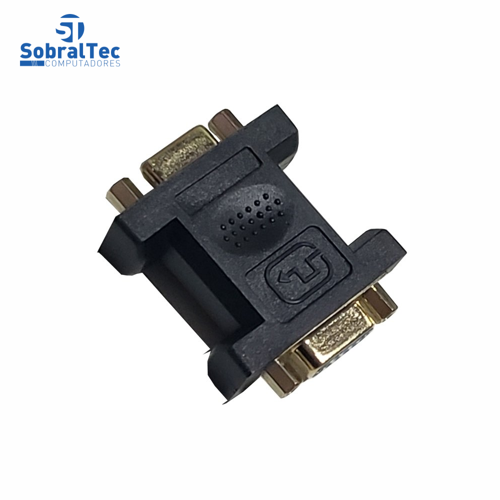 Emenda Vga Fêmea x Fêmea Extensor Conector Tomate Mhc-5207