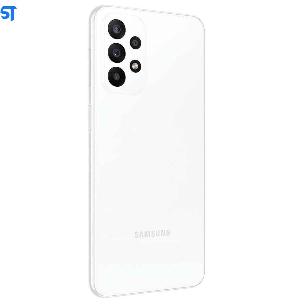 Smartphone Samsung Galaxy A23 128GB 4GB Wi-Fi Tela 6.6" Dual Chip 4GB RAM Câmera Quádrupla + Selfie 8MP - Branco