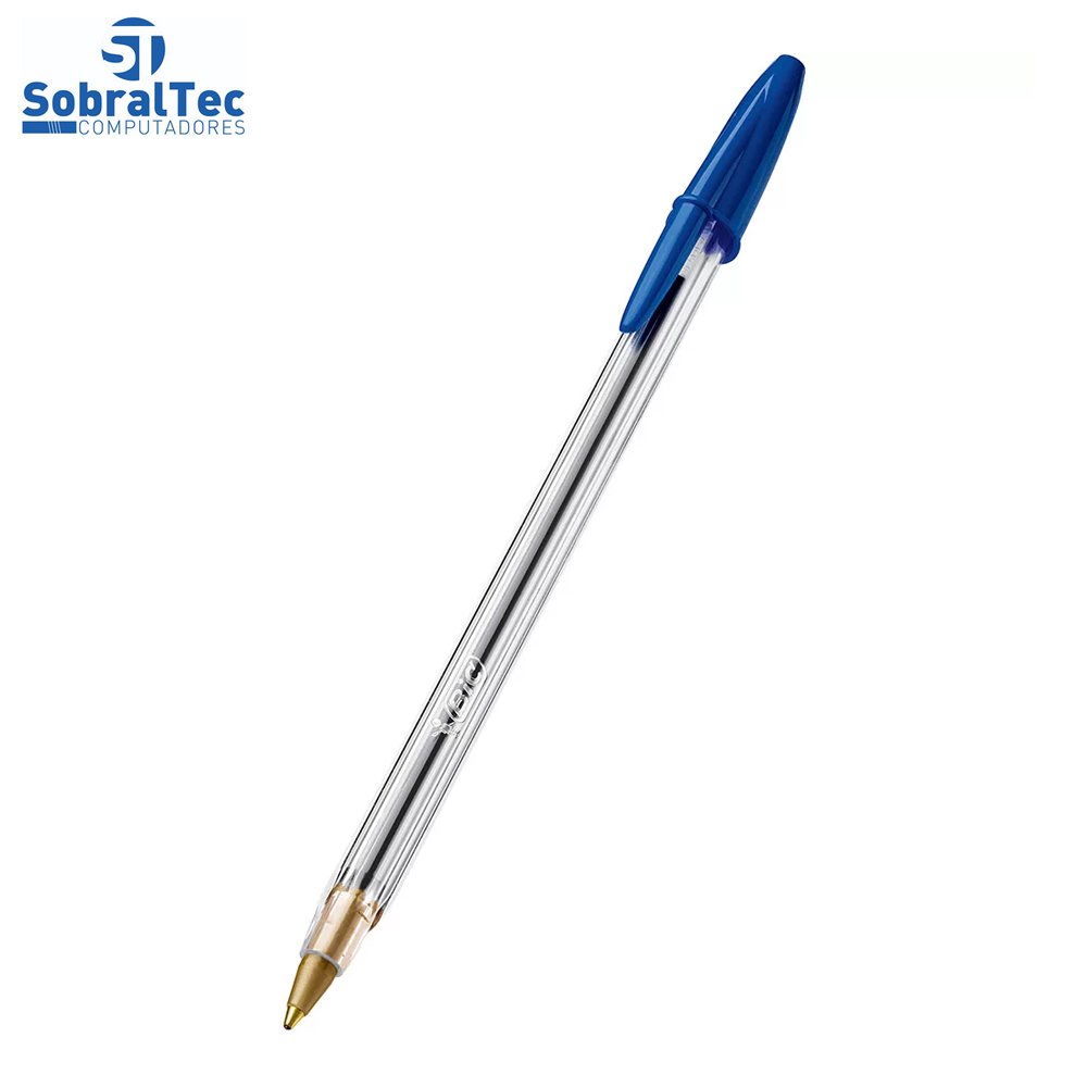 Caneta Esferografica Bic Cristal Dura+ 1.0 mm Azul