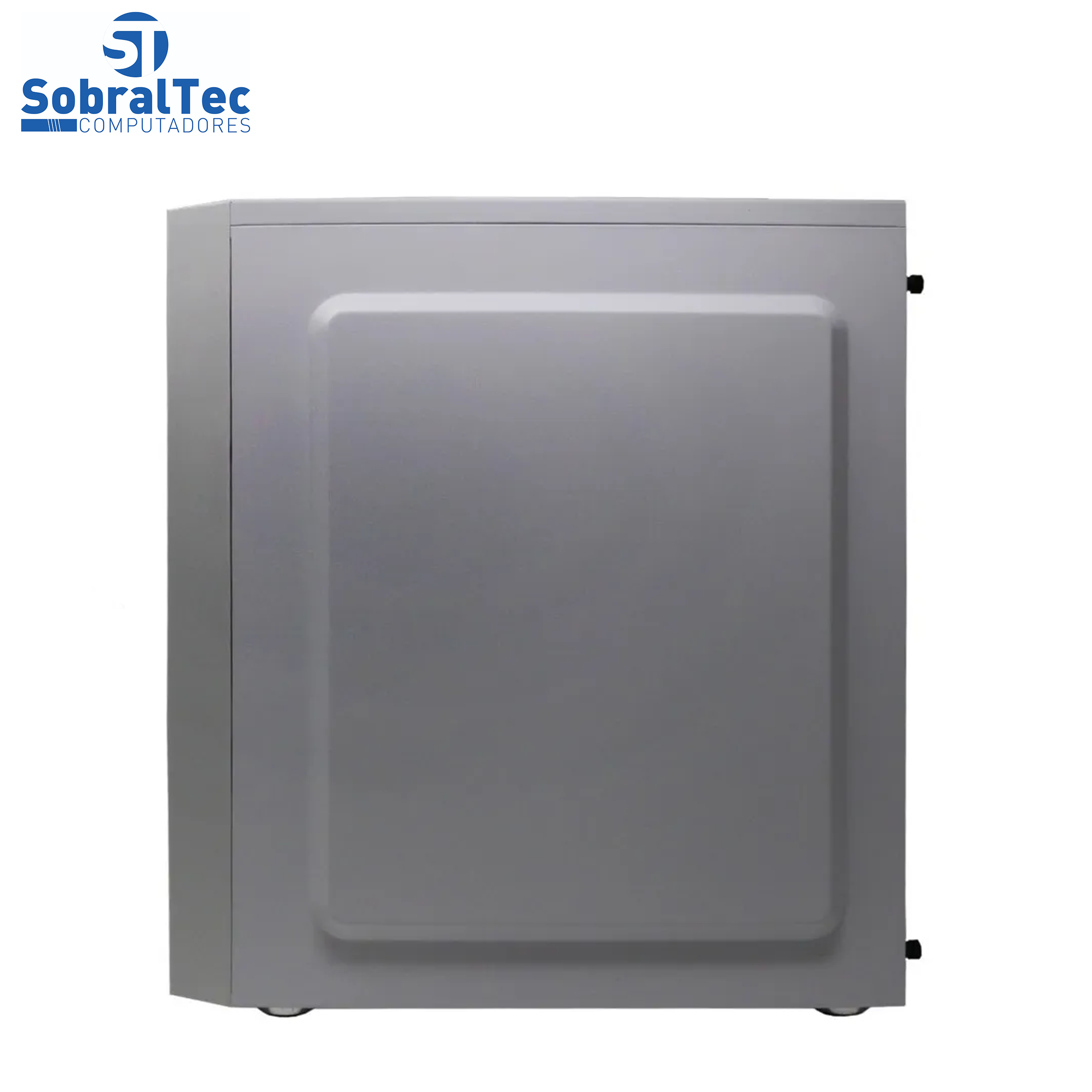 Gabinete Gamer BG-018W Branco Bluecase - S/ Fonte Lateral Em Vidro LED RGB  USB 3.0 Frontal