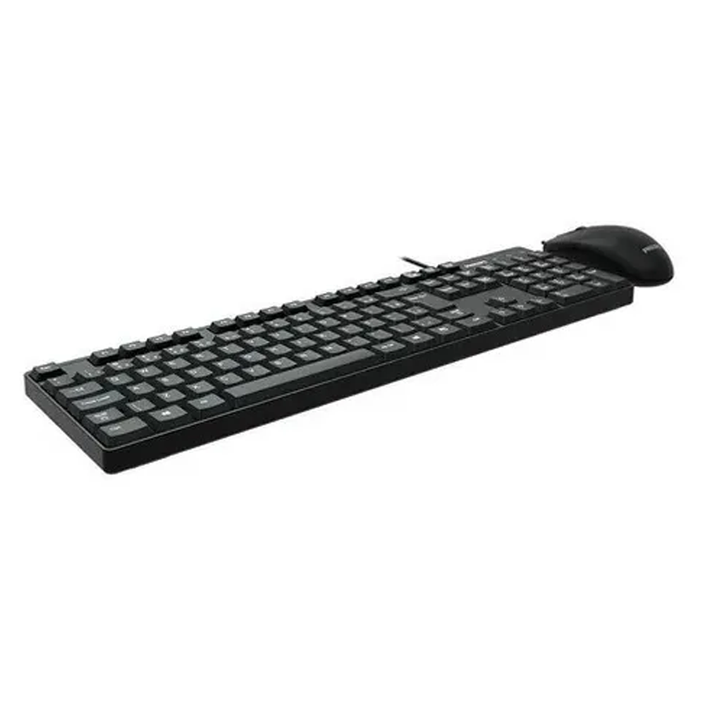 Kit Teclado e Mouse Wired Simplicity Compacto Designe Philips C212