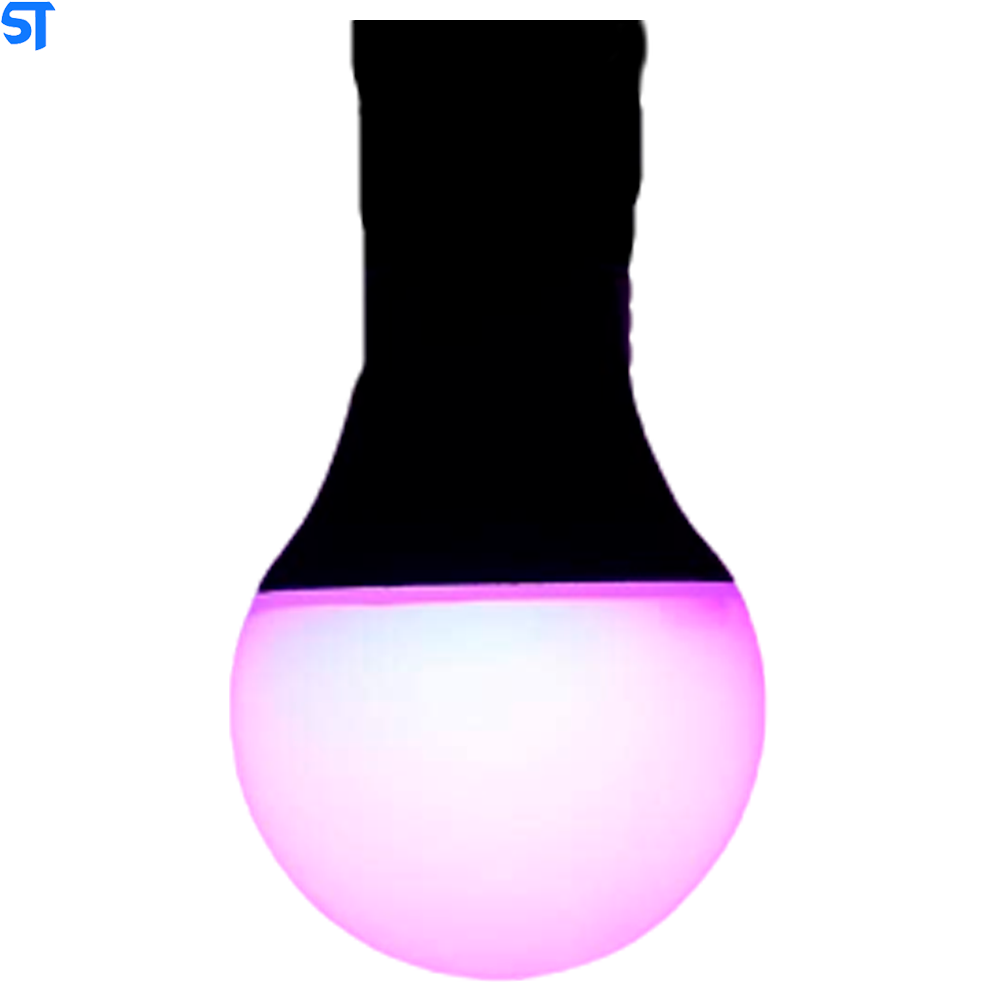 Lâmpada Led Branca RGB Com Controle Remoto Luckfoyou- AC85-265V