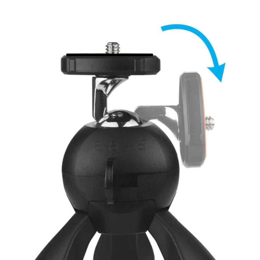 Tripé Para Celular Preto