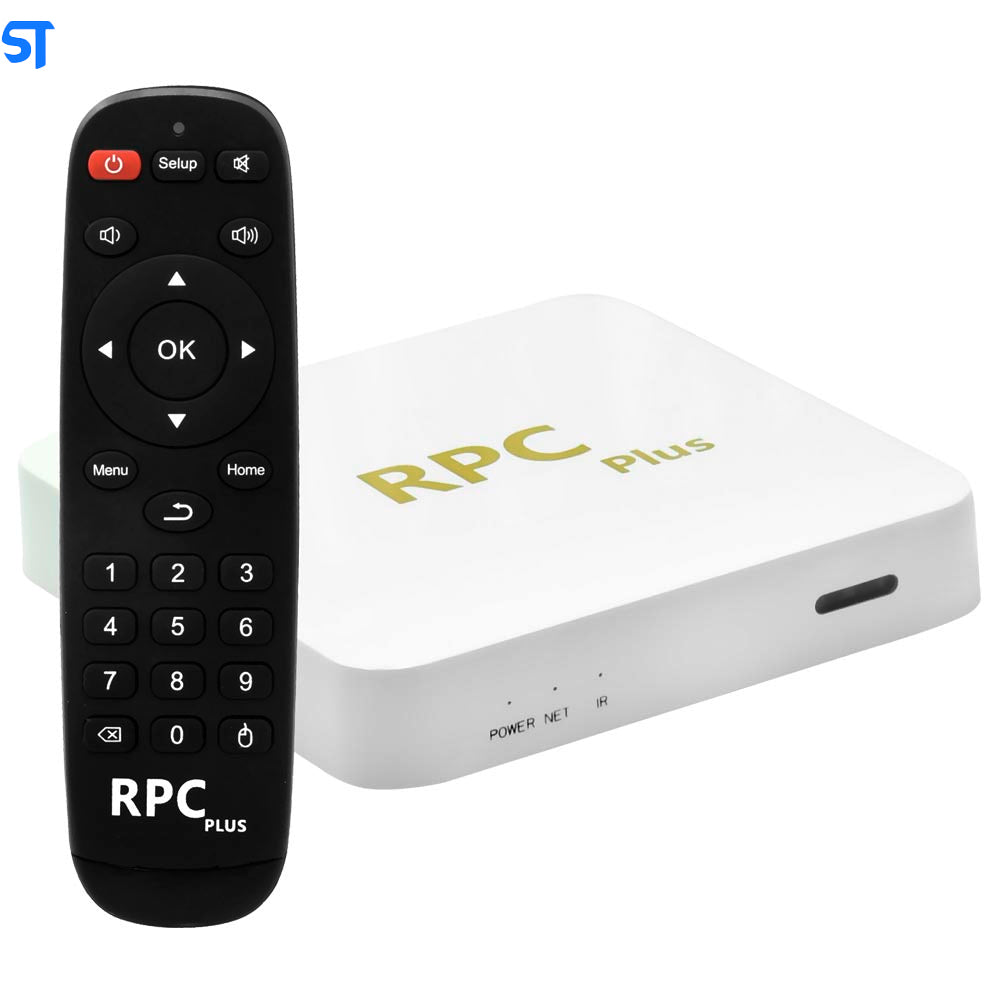 Receptor TV Box RPC Plus 8K 32GB RAM / 256GB / Android - Branco