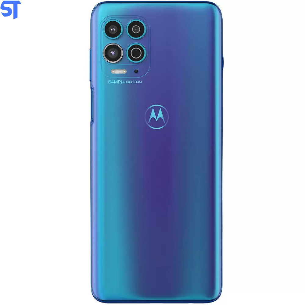 Smartphone Motorola Moto G100 256GB Luminous Ocean - 5G 12GB RAM 6,7” Câm. Quádrupla + Selfie Dupla