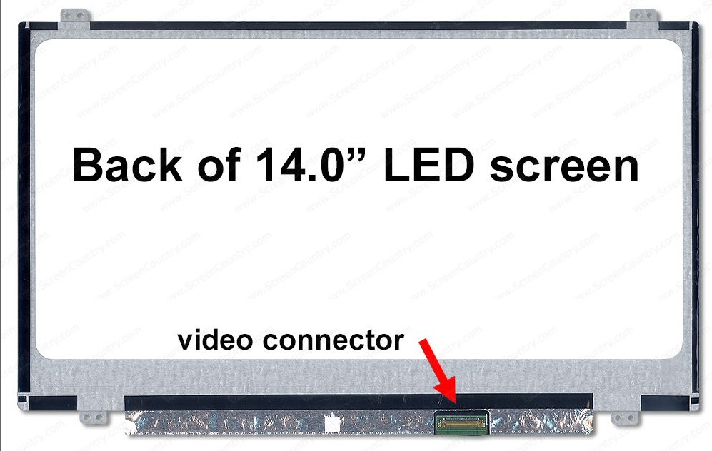Tela Led Slim Notebook  14 -30 Pinos-N140Bge-Ea3-Rev C1- ( OEM )
