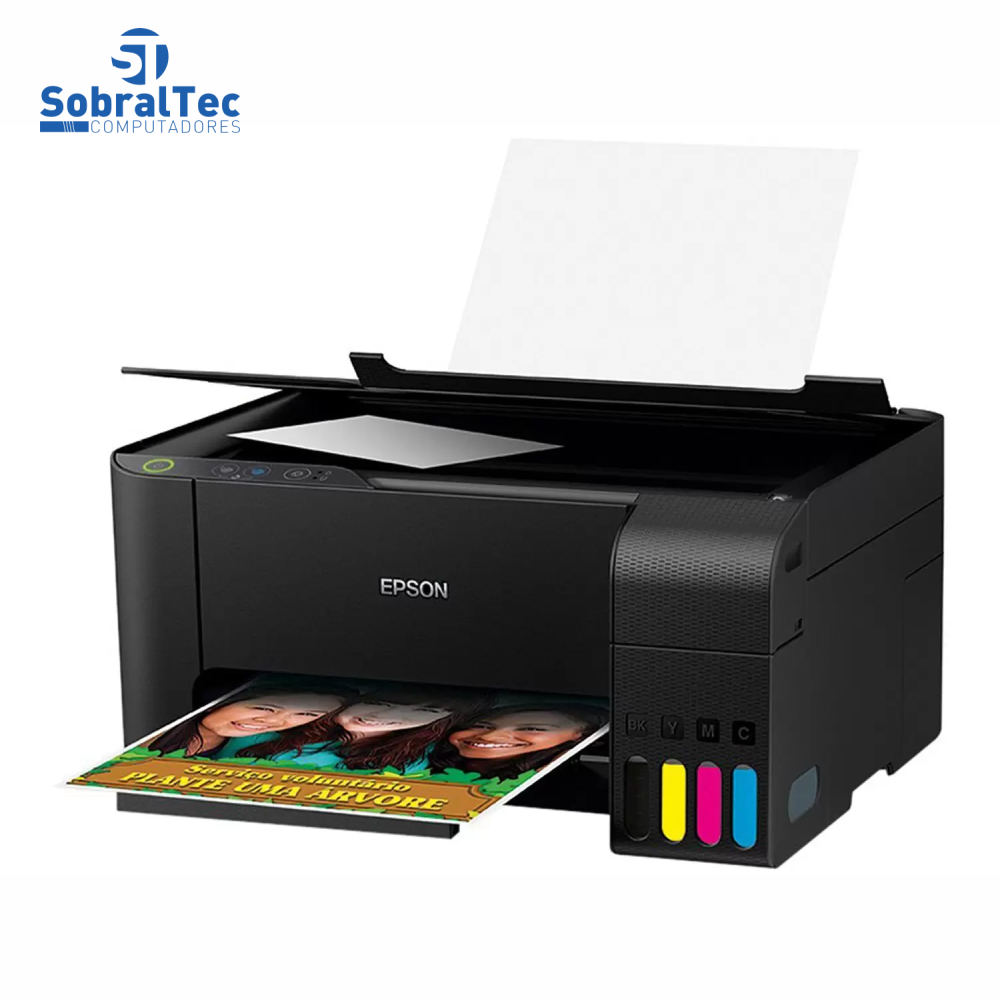 Impressora Multifuncional Tanque Jato De Tinta Epson L3110 EcoTank Bivolt C11CG87302