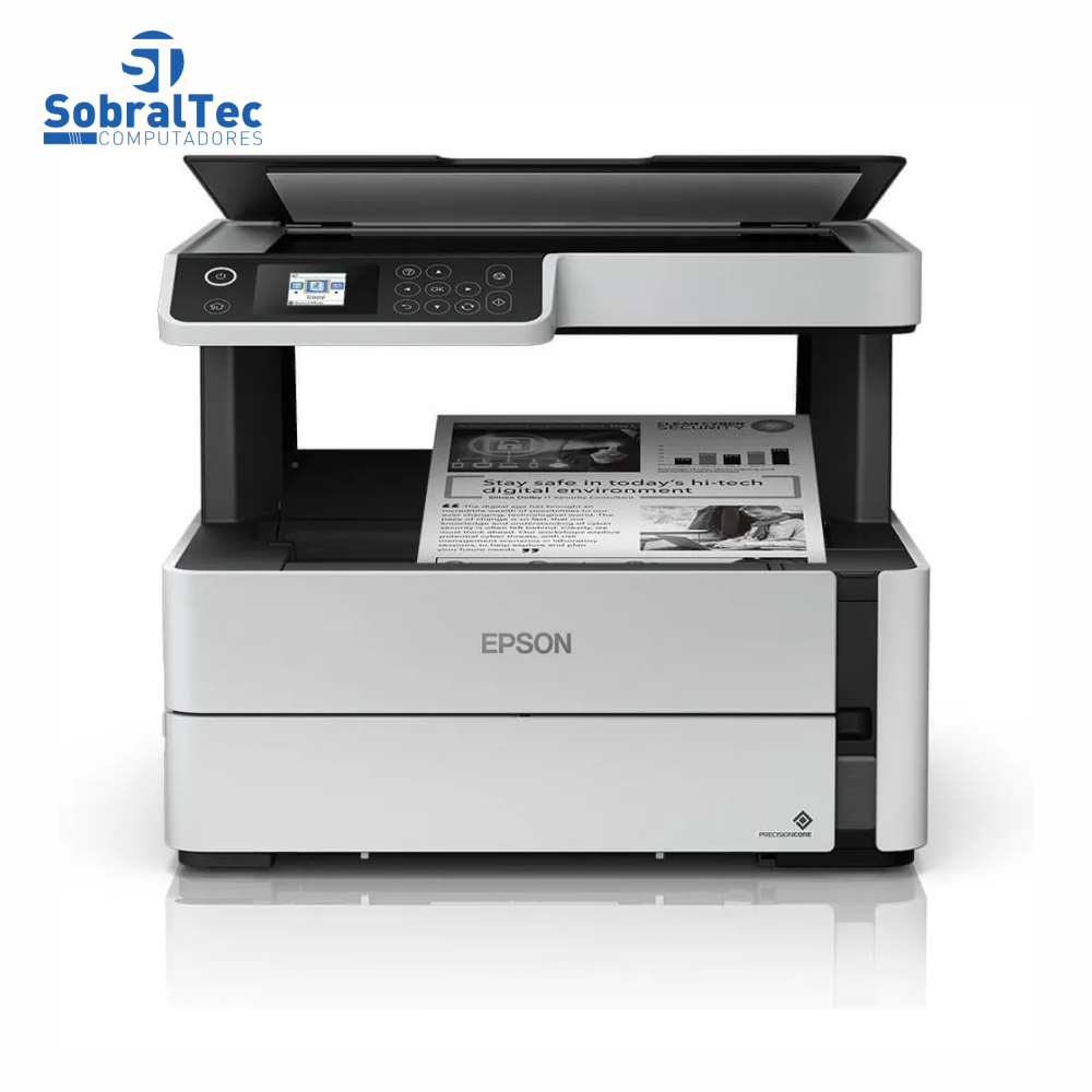 Impressora Epson M3180 Ecotank Multifuncional Com Wireless e Duplex