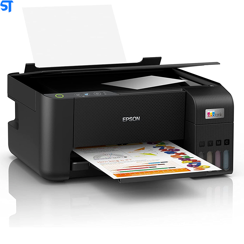 Impressora Multifuncional Epson Ecotank L3210 - Tanque de Tinta Colorida USB