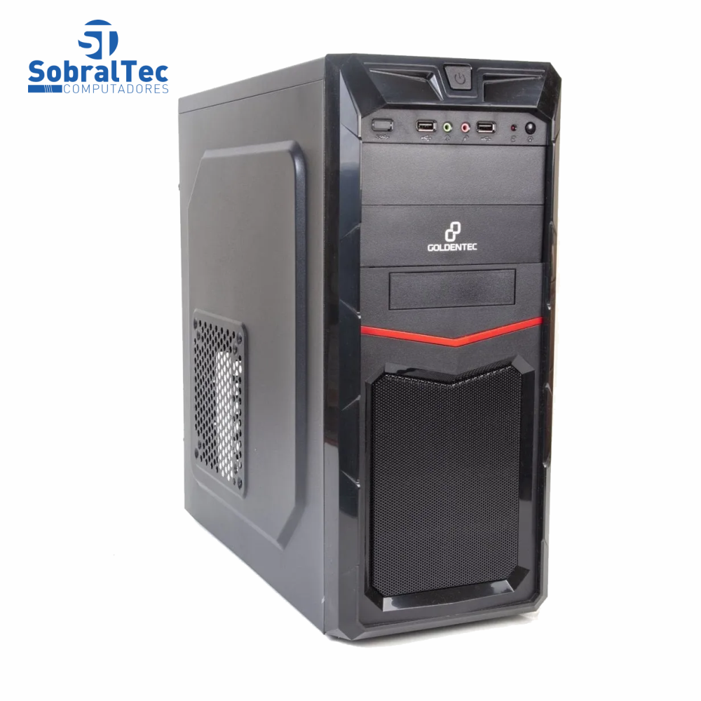 Computador Gamer Core i5 9400F -HD 1TB -Memória 8GB DDR4 -PL Video 4GB -Gabinete Gamer - Fonte Real 500W Bronze PR1