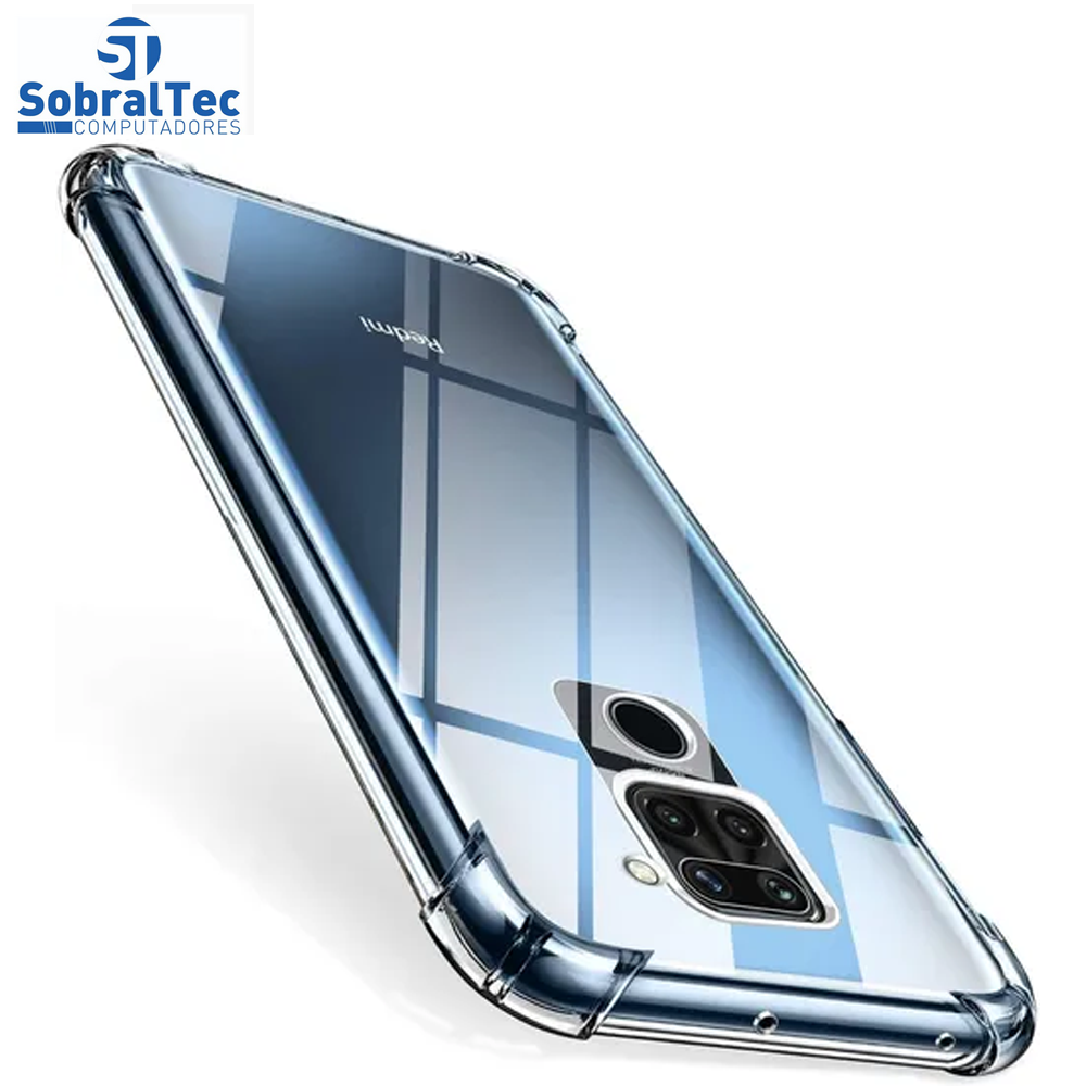 Case De Silicone Transparente  Anti Impacto Para Xiaomi Note 9