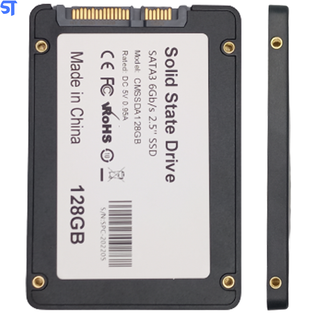 HD SSD SobralTec 128Gb 2.5 Sata3 Leitura 280Mb/s Escrita 270Mb/s