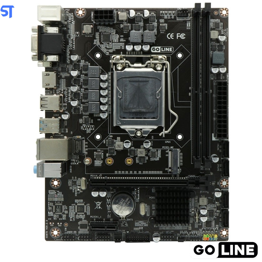 Computador Completo i5 -10400- SSD 512GB- Ram 8GB -PM H510M - 24V2BK- Com Monitor de 19- Teclado Mouse e Estabilizador