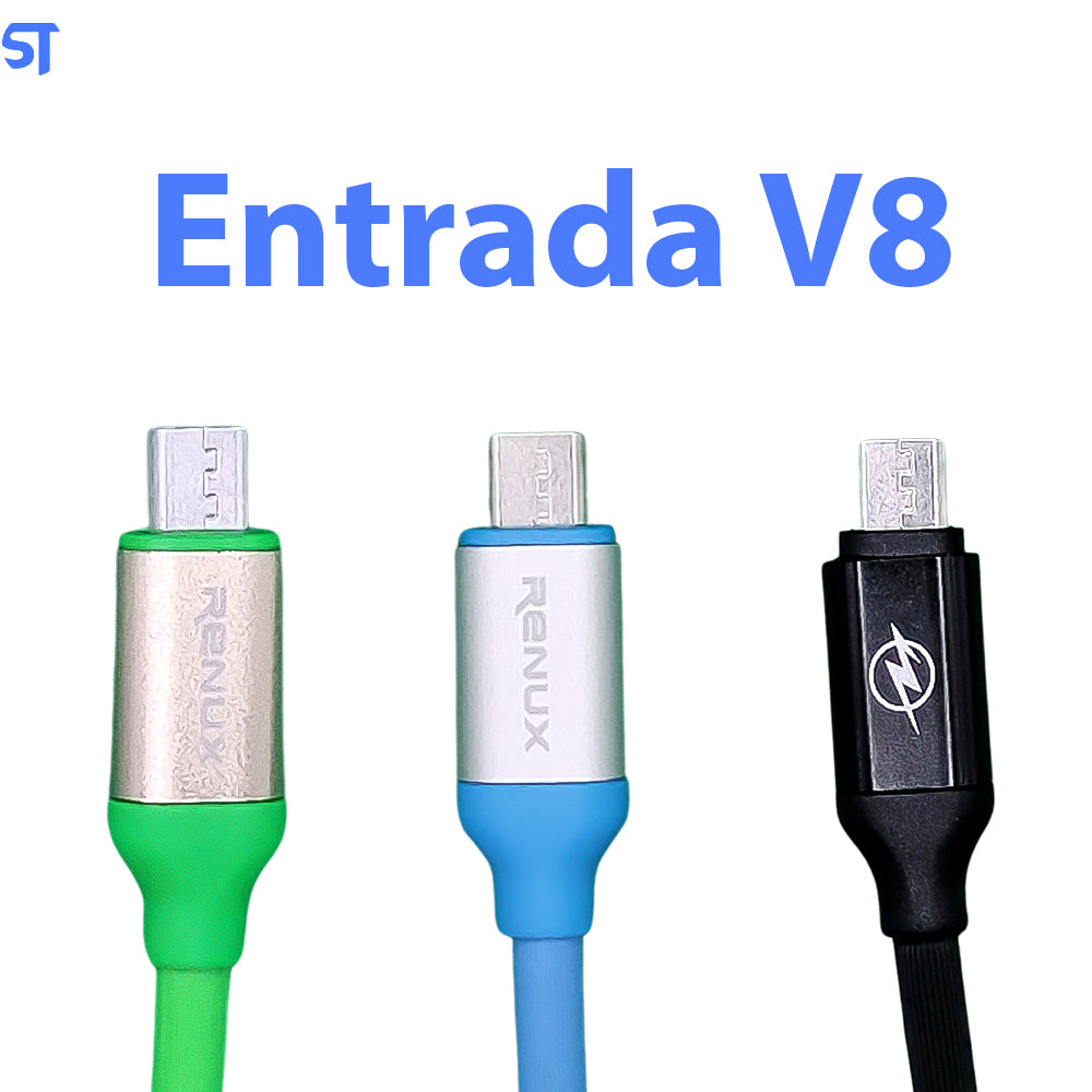 Cabo USB para V8 Comprimento 1.2M - Renux