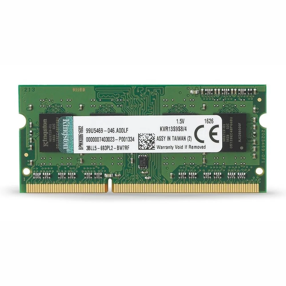 Memoria Ram Notebook 4 Gb Ddr3 1333Mhz KVR13s9S8/4 Kingston