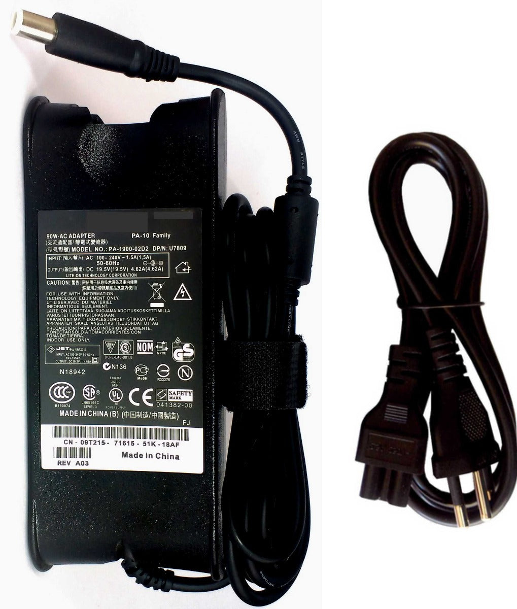 Fonte Notebook Dell 19,5v 4.62a 90W Pa1900-02D2- Pino Grosso 7.4mm X 5.0mm