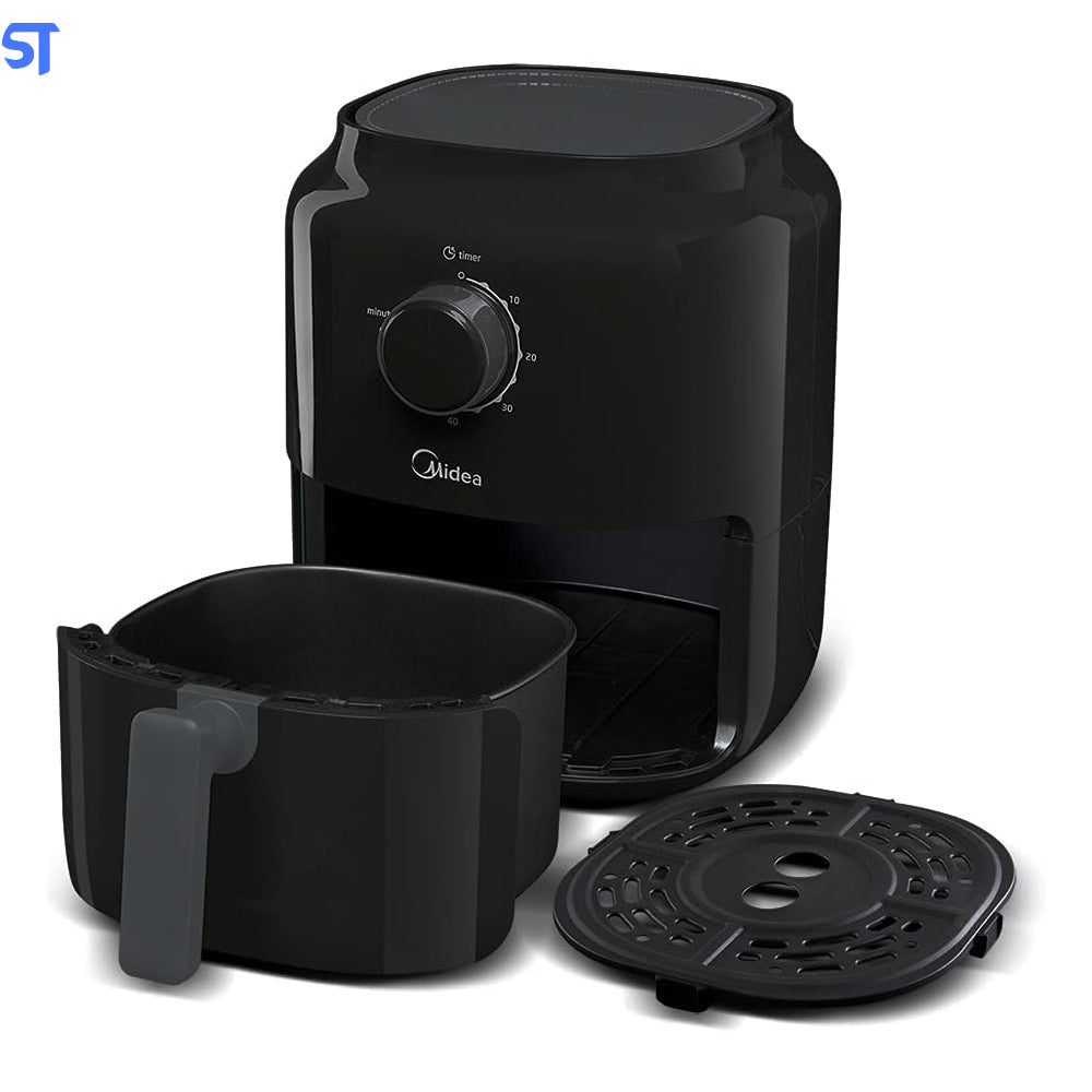 Fritadeira Sem Óleo MiniFry 3L Midea Preta 220V/60Hz