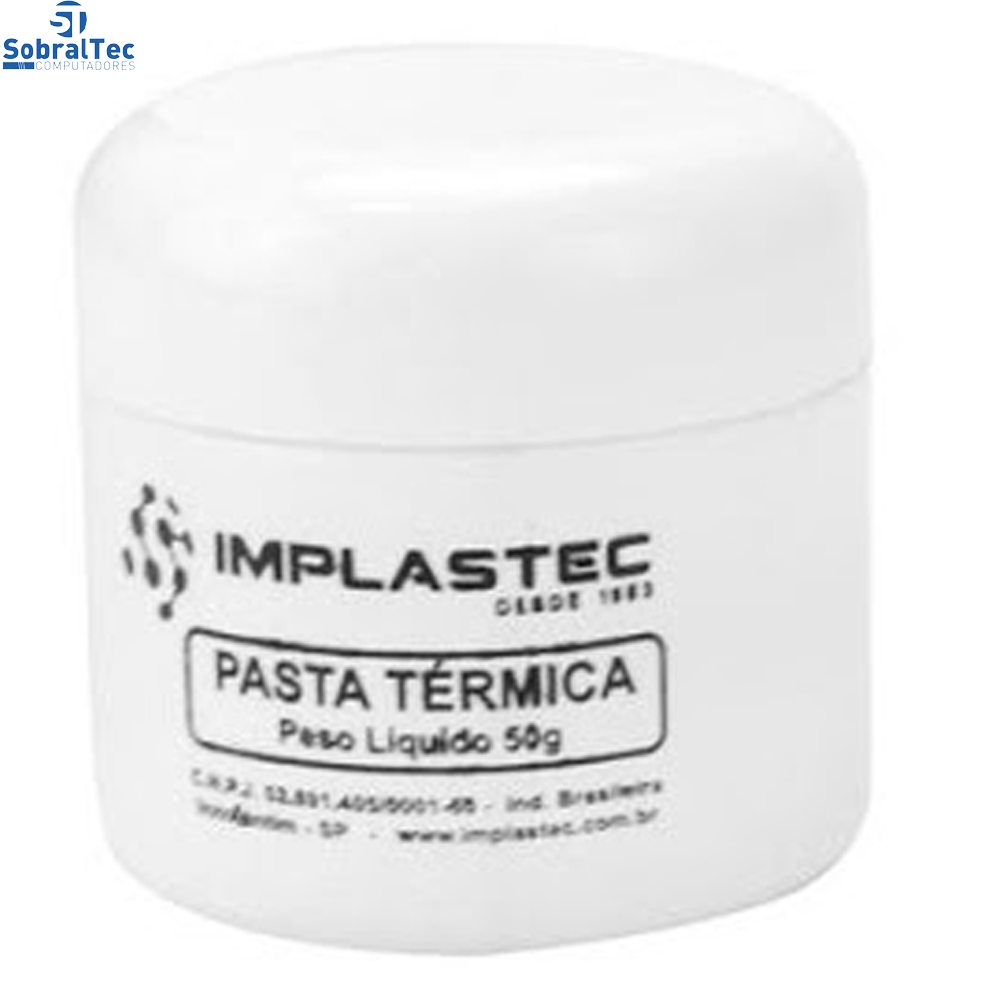 Pasta Térmica Implastec Para Processador 50G IMPLASTEC