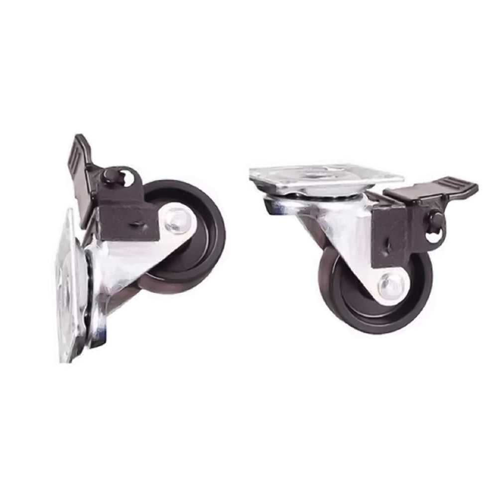 Kit Rodizio Com 4 Unidades Ate 40 Kg com Trava Max Eletron 3756