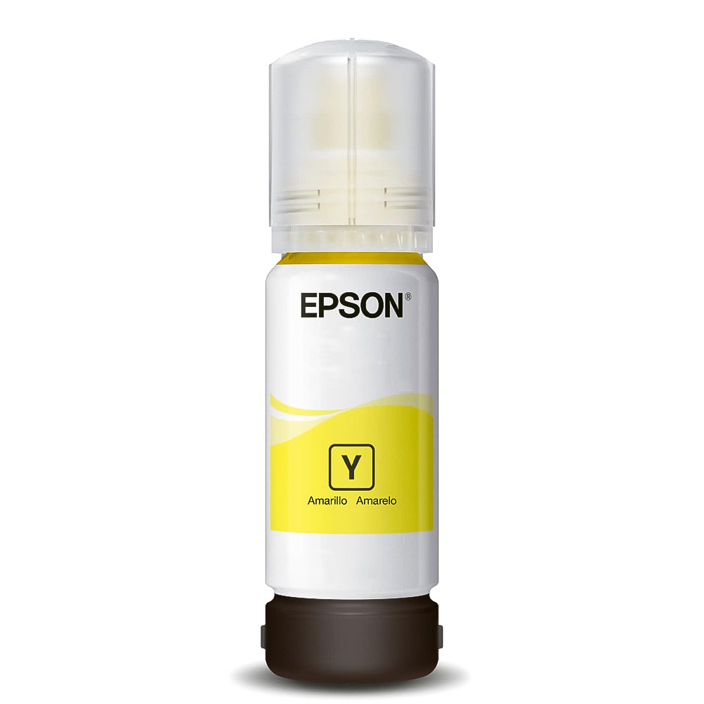 Refil de Tinta Epson Amarelo 504 T504 Para Ecotank 70Ml L4150 / L4160 / L4260 / L6171 / L6161 / L6191