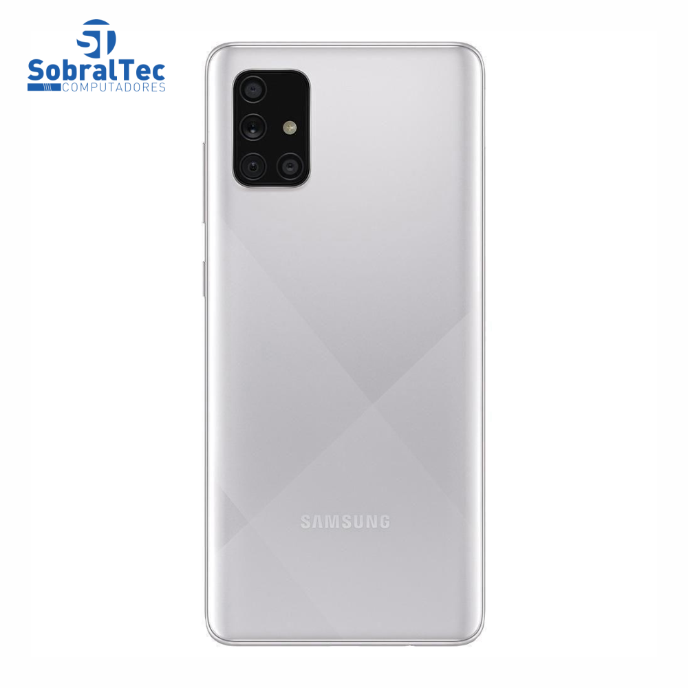 Smartphone Samsung Galaxy A71, 128GB, 64MP, Tela 6.71´, Cinza - SM-A715FMSPZTO