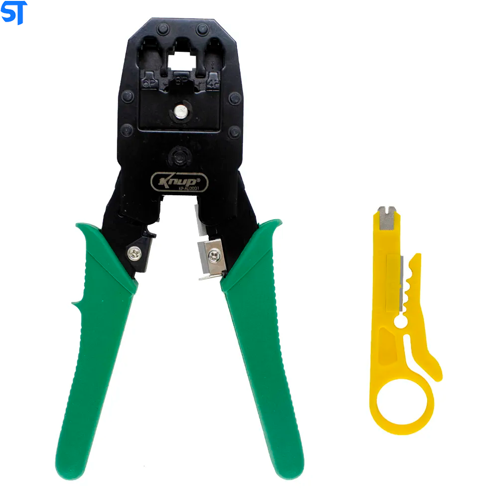 Alicate Profissional Para Crimpagem de Rede RJ45 E RJ11 Knup KP-AL0001