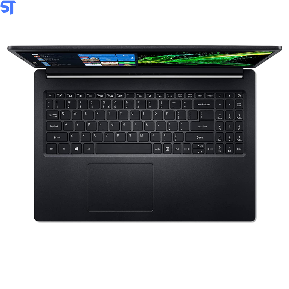 Notebook Acer A115-31-C2Y3 Intel Celeron 1.1 N4020- Memória RAM 4GB- SSD 64GB / Tela 15.6" / Windows 10 - Preto